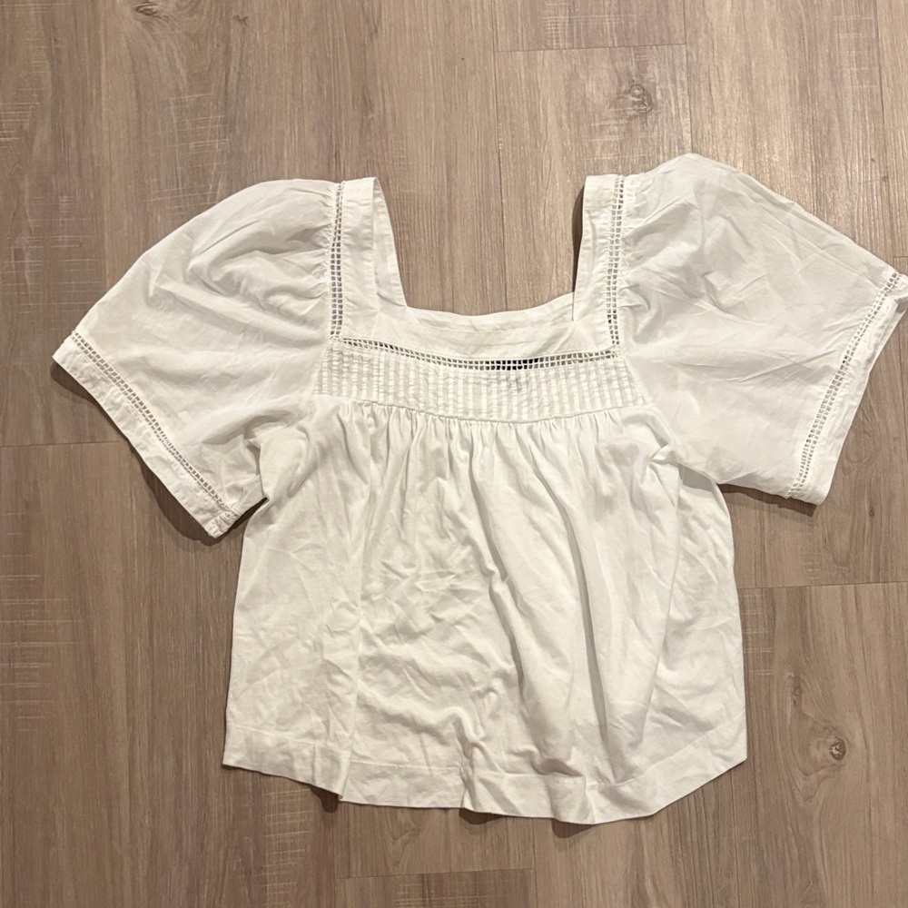 White Women's Top From Banana Republic